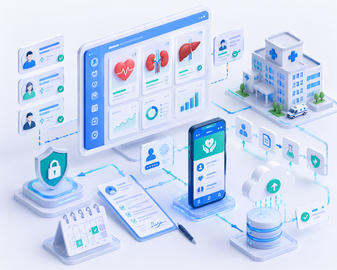 Organ Donor healthcare platform project preview